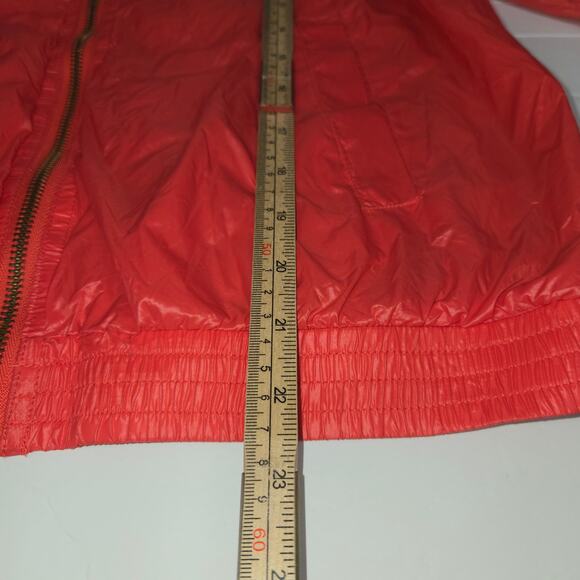 Bernardo Medium Full Face Zipper Hood Nylon Jacket Windbreaker Coral Outdoors - Picture 10 of 14